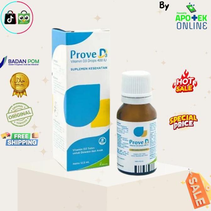 PROVE D3 VIT D3 DROPS 12.5ML