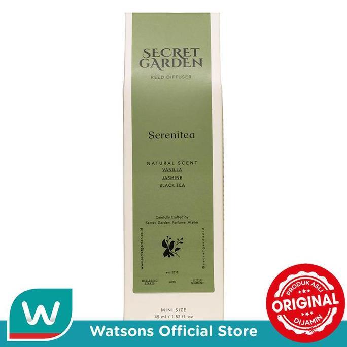 TERMURAH - Secret Garden Reed Diffuser Serenitea 45ml