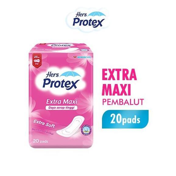 Hers Protex Softcare Pembalut Extra Maxi 20 Bag