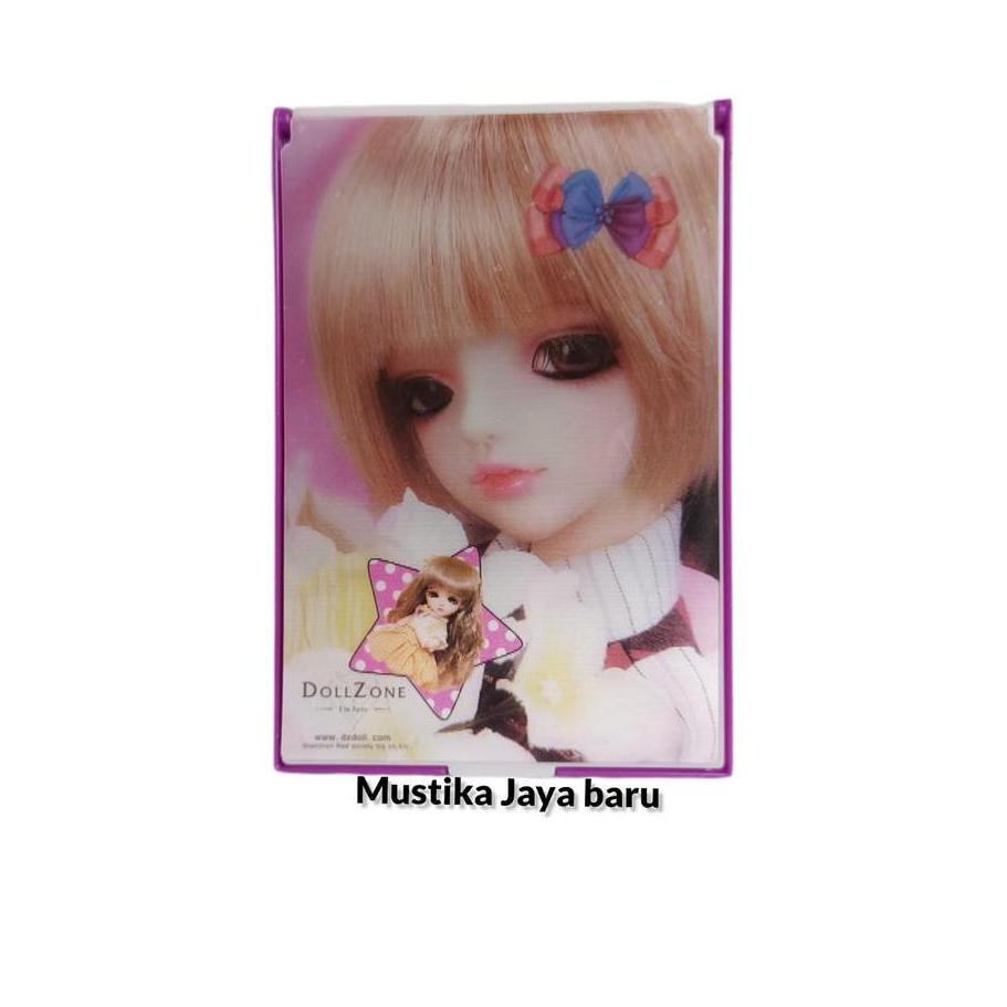 Ready !!! Kaca plus Sisir Motif / Cermin Mini Simple Random