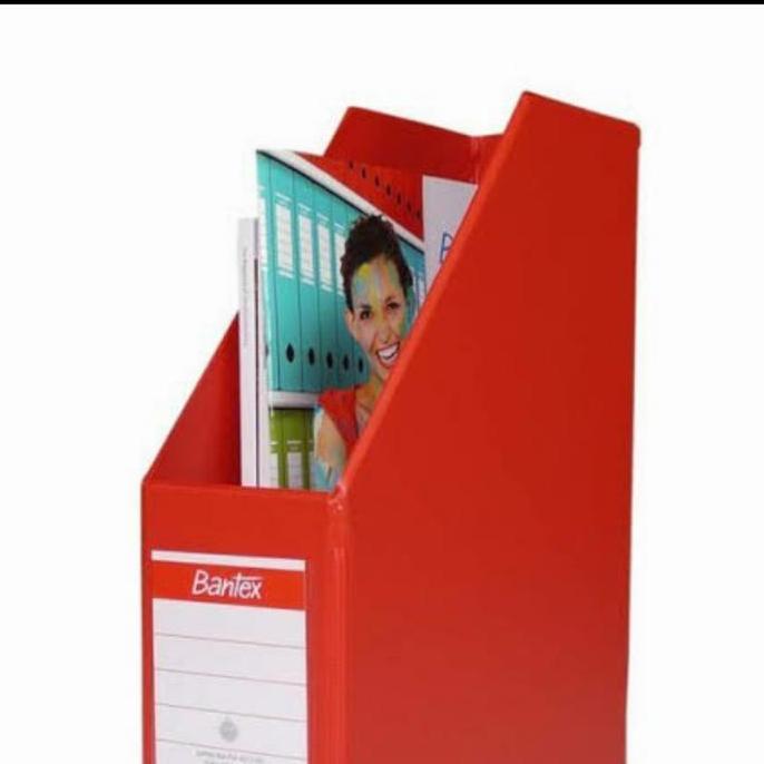 Boxfile Bantex Red Diskon