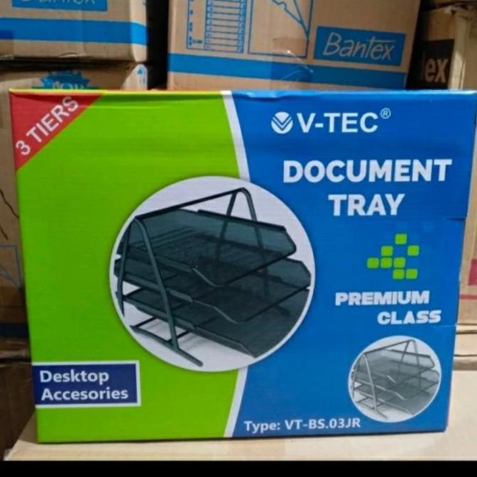 Ready Document tray 3 susun besi v tech