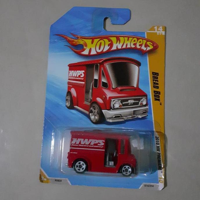 Ready Hotwheels Bread Box HW Merah