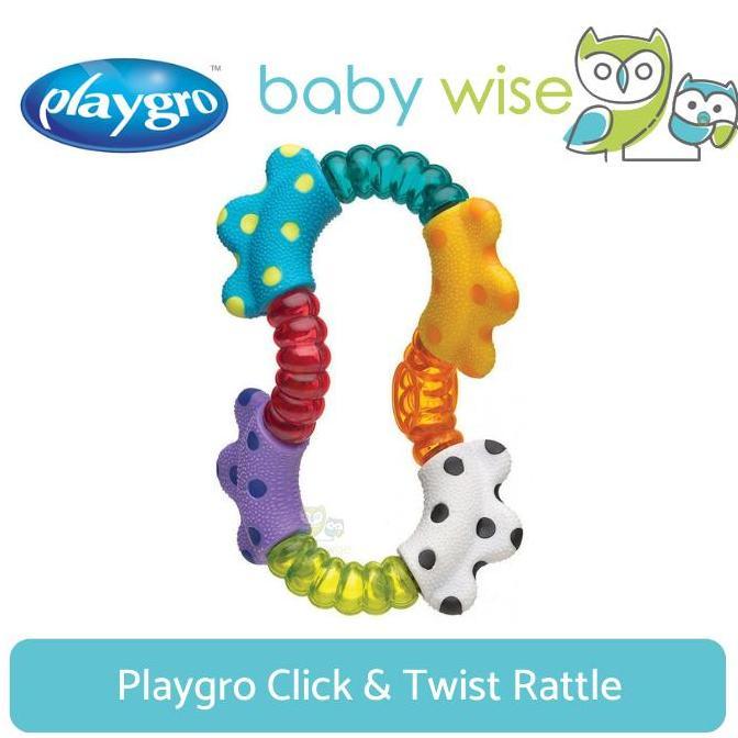 Playgro Click & Twist Rattle