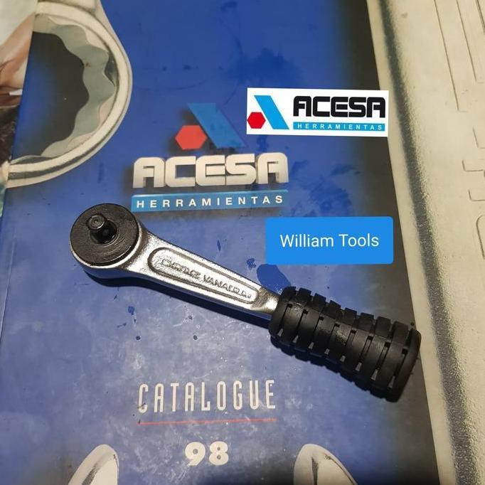 Reversible Ratchet Sok 1/4"
