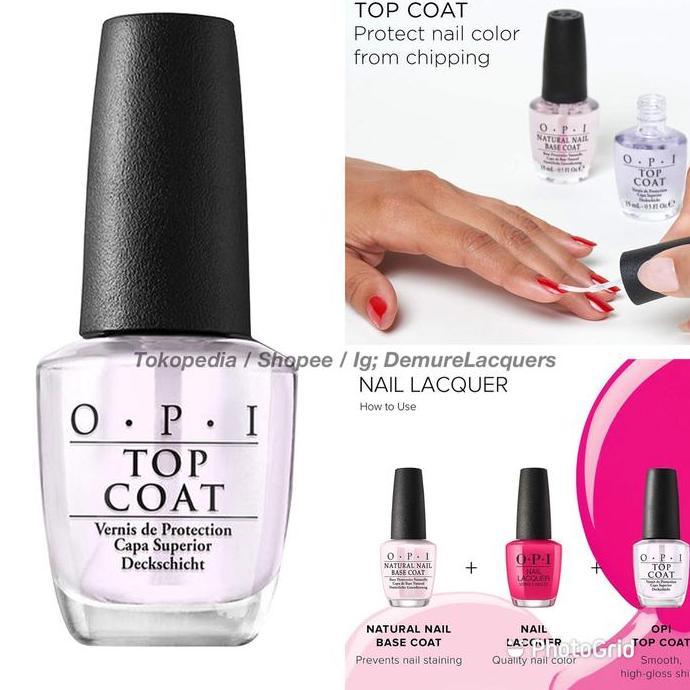 OPI TOP COAT TEG