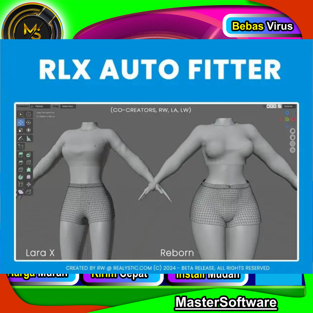 Ready Blender Plugin - Auto Fit 1.6.0 2025 Windows Lifetime Full Version - MasterSoftware