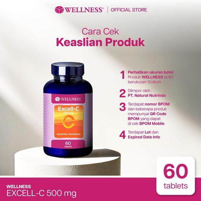 Vitmax- Wellness Excell-C 500Mg - 60 Tablets