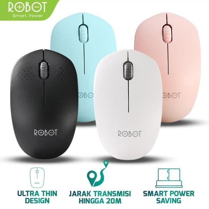 Mouse Wireless Robot M210 2.4Ghz Optical