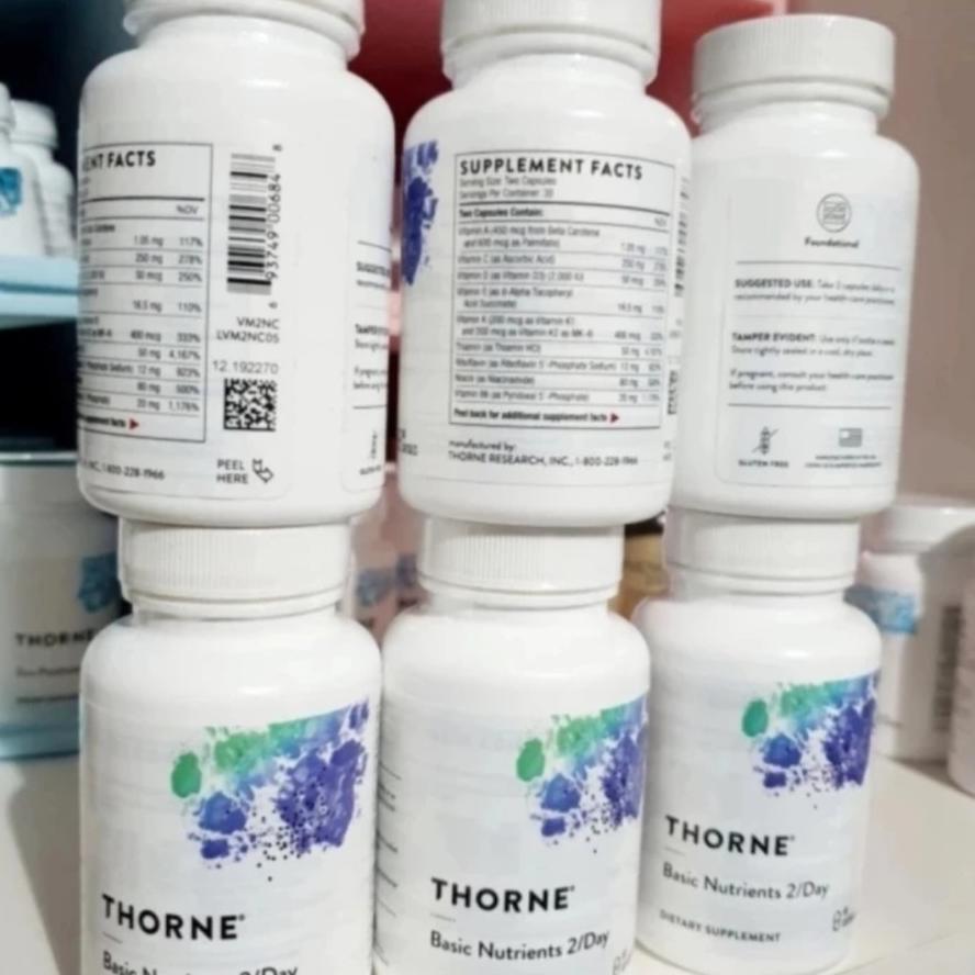 Thorn Research Basic Nutrients 2/Day, 60 Capsules Multivitamini Original
