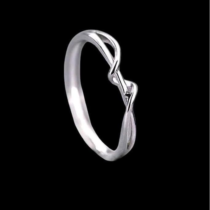 Cod,Bisa- Cincin Silver Unisex Menarik