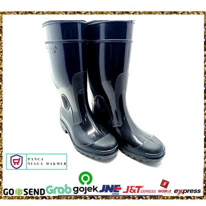PRESHA.HNF - SEPATU BOOTS HITAM TINGGI
