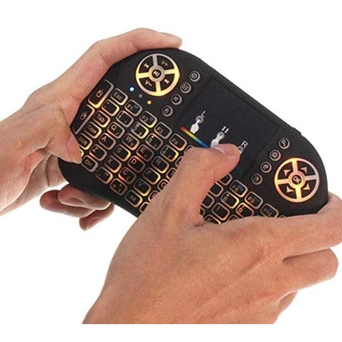 Aven Keyboard Mini I8 Keypad Wireless Touchpad Backlight Pc Android Tv