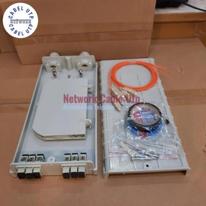OTB Wall / ODF / Roset FTTH 6 Core SC-SC Multimode OM2 ( Fullset )