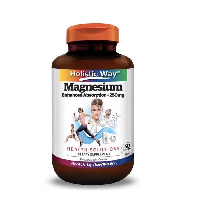 HOLISTIC WAY Enhanced Absorption Magnesium 250mg, 60s