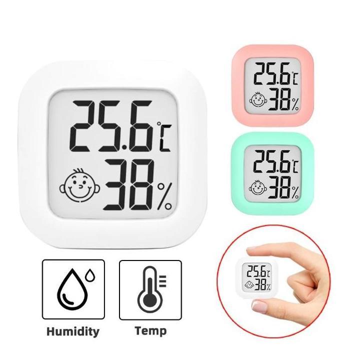 MAZANAC Thermometer Hygrometer Digital LCD Display