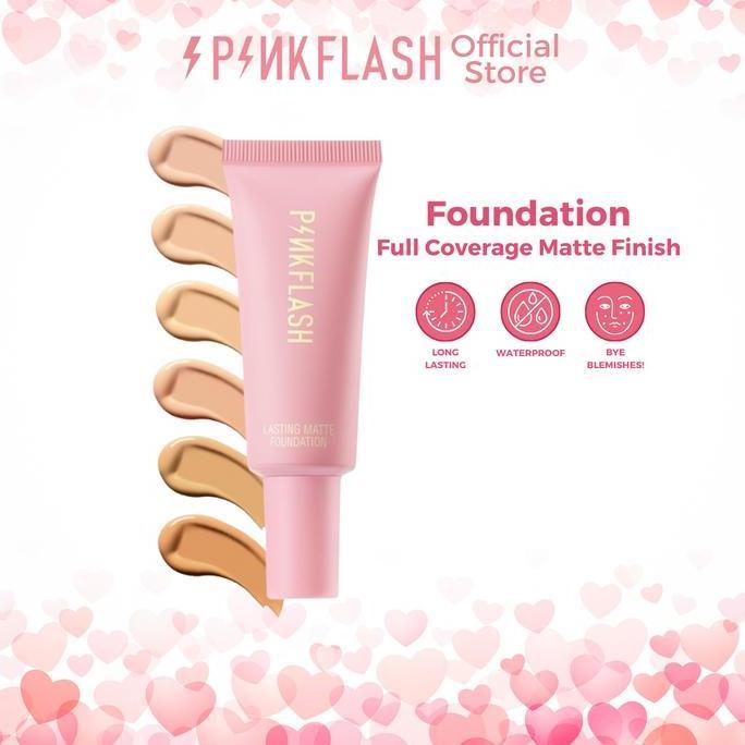 Xplus+- Pinkflash #Ohmyself Matte Foundation