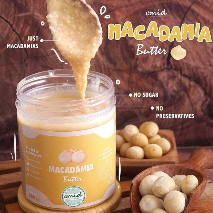 Macadamia Butter | Selai Rasa Macadamia [ 500gr ]