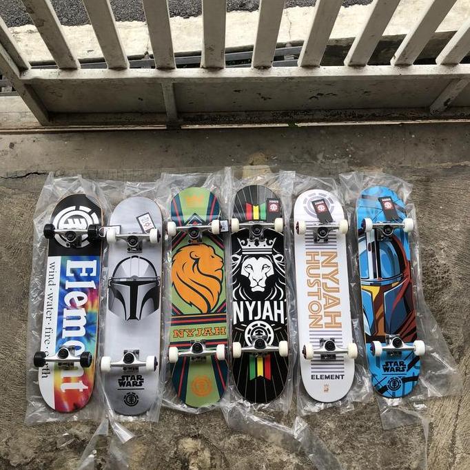 Element skateboard deck Fullset/Complete/ Komplit Nyjah/ Star Wars 7.5 - 8.0 TEB