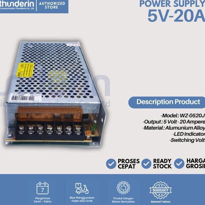 Diskon Power Supply 5V / 20A Switching