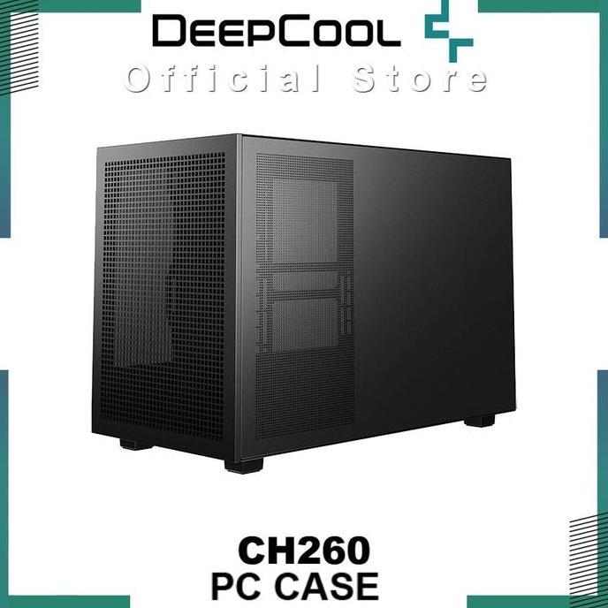 Murah Deepcool Ch260 Black M-Atx Casing Komputer