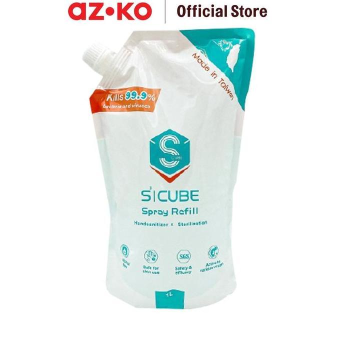 S CUBE 1 LTR REFILL HAND SANITIZER STERILIZATION