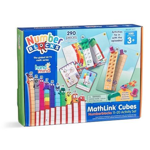-ALS- Hand2Mind - Numberblocks MathLink Cubes 1120 Activity Set