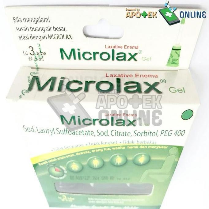 Sehatterusya- Microlax 3 X 5 Ml / 1 Box