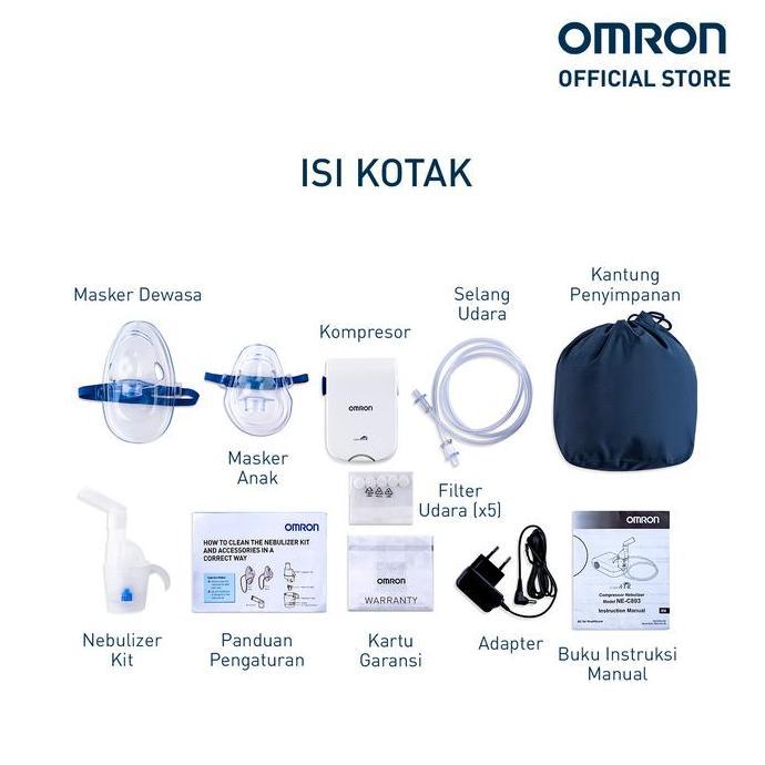 Capslock- Omron Compressor Nebulizer Ne-C803 Alat