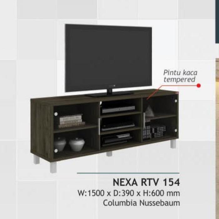 Rak tv nexa kaca 154
