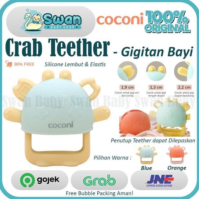 Coconi Bracelet Crab Teether