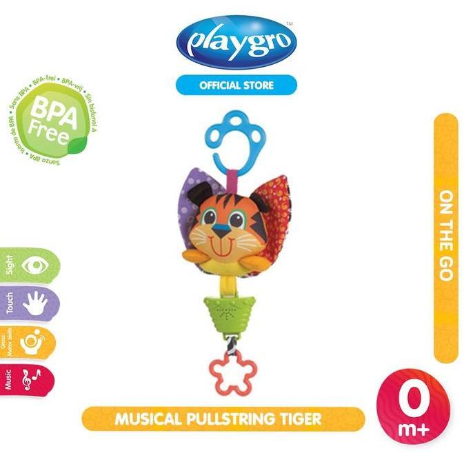 Playgro Baby Musical Pullstring Tiger