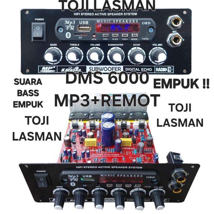kit speaker aktif dms 6000 + mp3