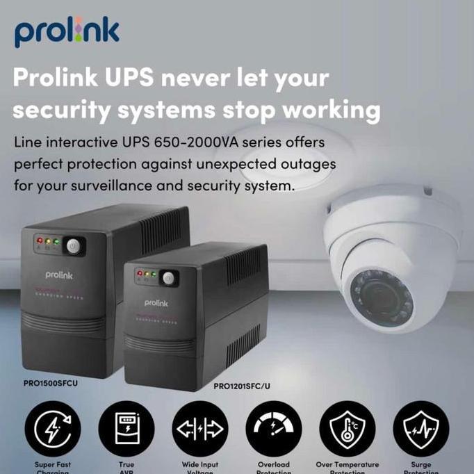 Ups Prolink 1200Va - Pro1201Sfcu