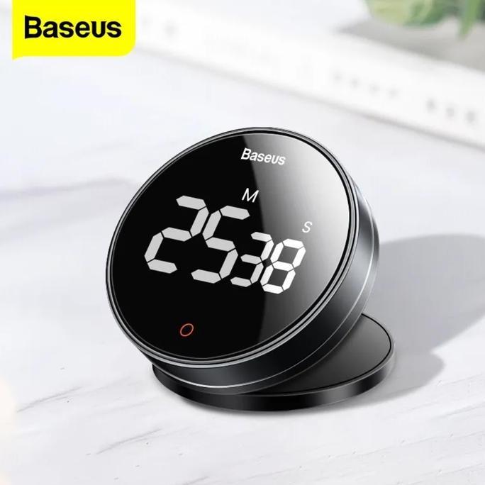 Baseus Timer ORI 100% Heyo PRO Rotation  Kitchen Timer Masak Dapur