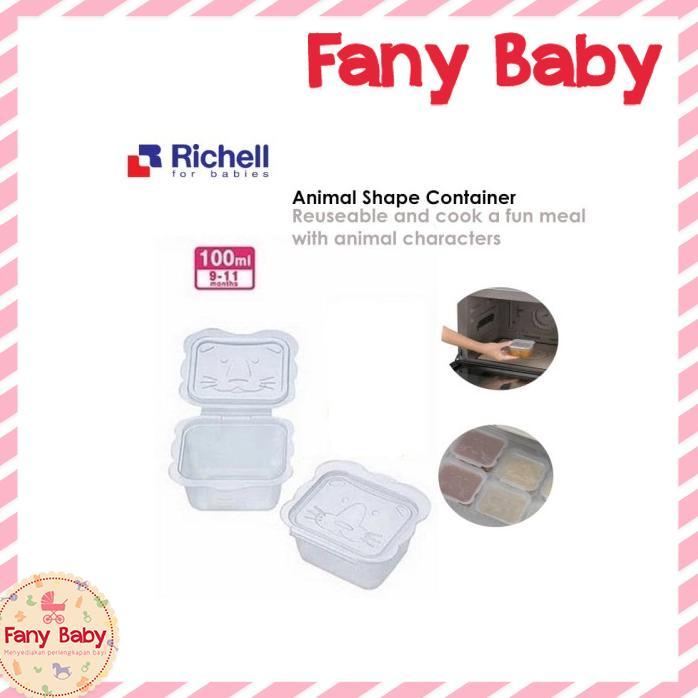 RICHELL FOOD CONTAINER 100ML [ 9-11 MONTH ]