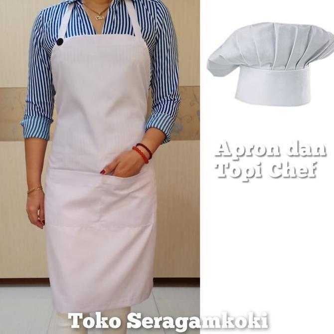 Celemek dan Topi Chef
