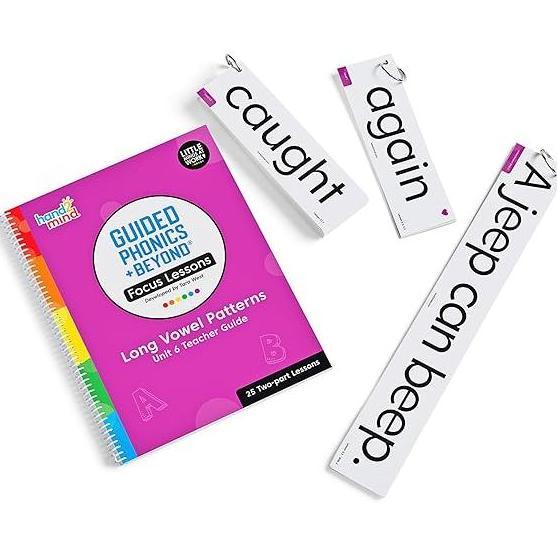 hand2mind Guided Phonics + Beyond Focus Lessons Unit 6 Teacher Guide
