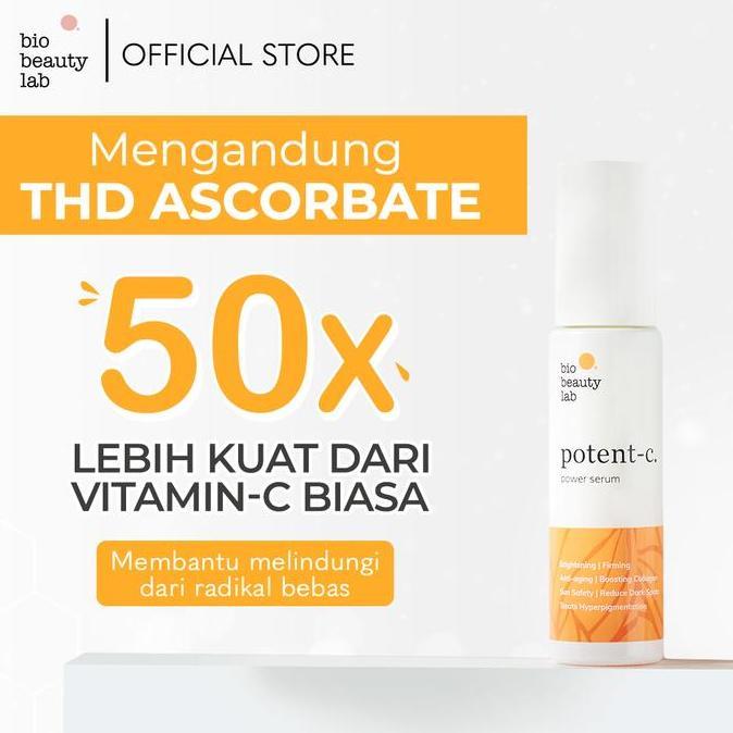 Cod,Bisa- Bio Beauty Lab Potent-C 30Ml Vitamin C (Thd-Ascorbate)