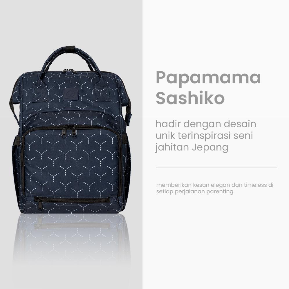 Papamama Sashiko - Diaper Bag Pattern 1058