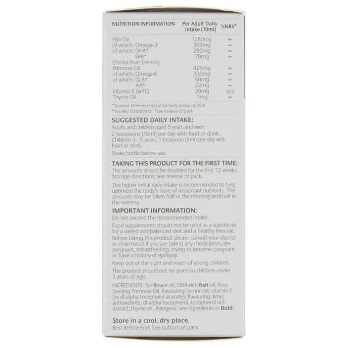 Bitamin- Efamol Efalex Brain Formula Liquid (150Ml)