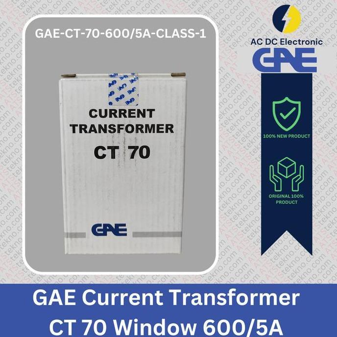 Terjangkau Ct 70 Window 600/5A Current Transformer