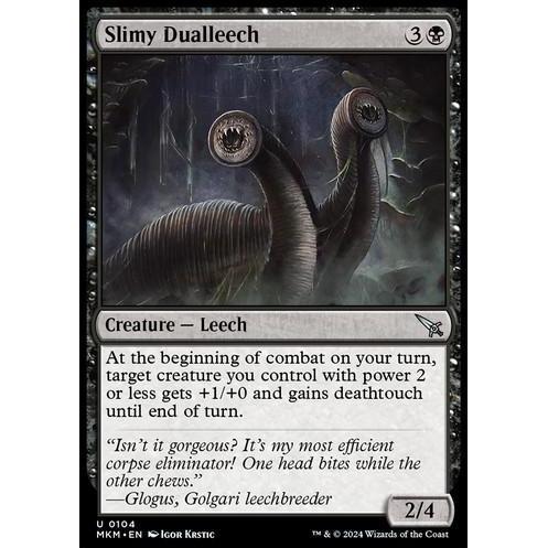 Slimy Dualleech (MKM)