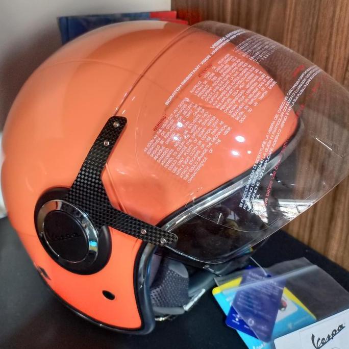 kaca helm vespa special edition - clear original WHY