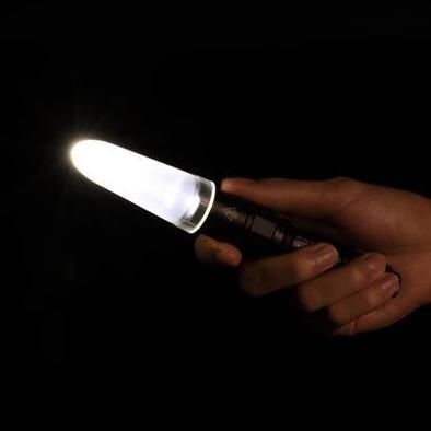 Ready stock NITECORE Beam Diffuser for Flashlights 25mm - NDF25 - Transparent