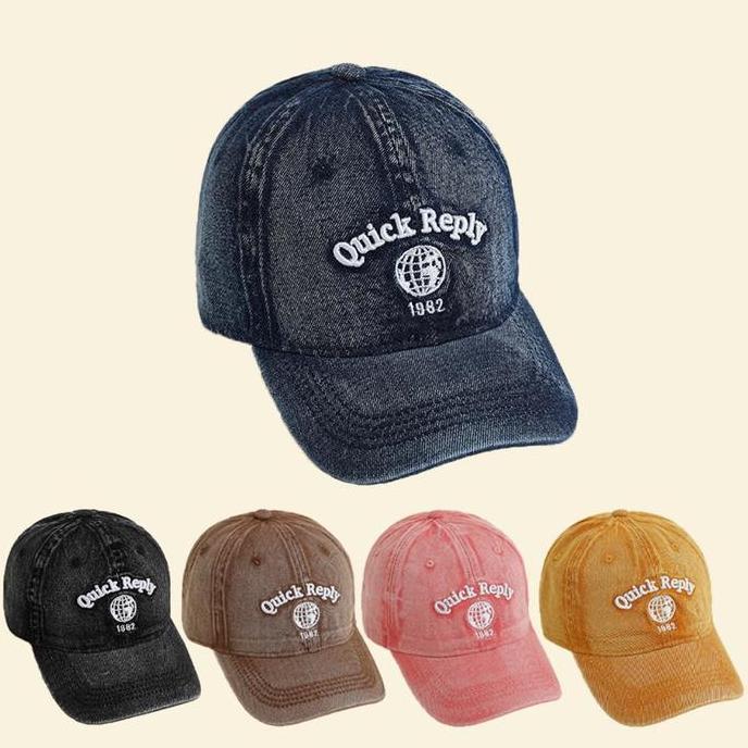 51-55cm Topi Baseball Anak Model Denim Quick Reply 1982