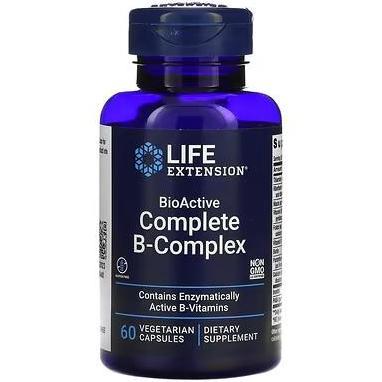 Life Extension, BioActive Complete B-Complex, 60 Vegetarian Capsules