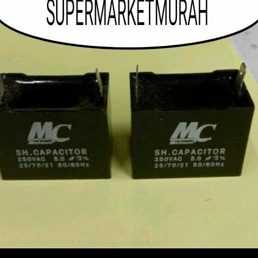 Kapasitor (Capacitor) 5uf 250VAC MC HEMAT