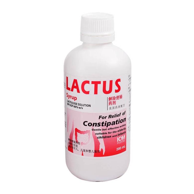 ICM Pharma Lactus Syrup, 200ml// constipation// sembelit// singapore