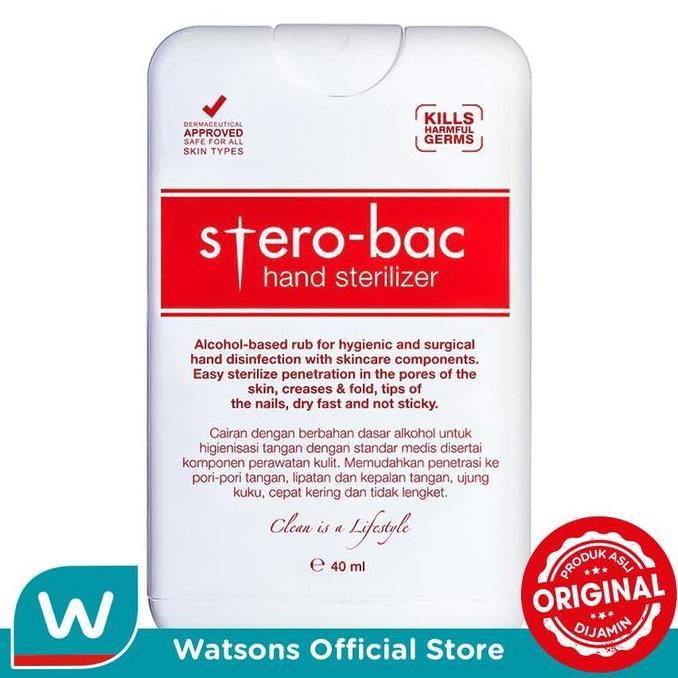 Bytwx- Sterobac Hand Sterilizer 40Ml